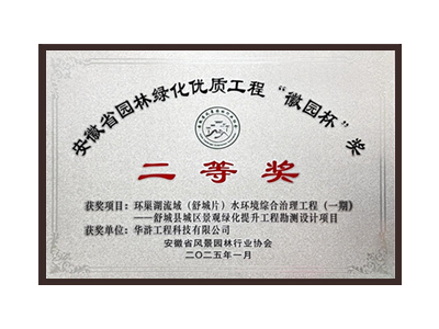达州荣获2025“徽园杯”奖二等奖